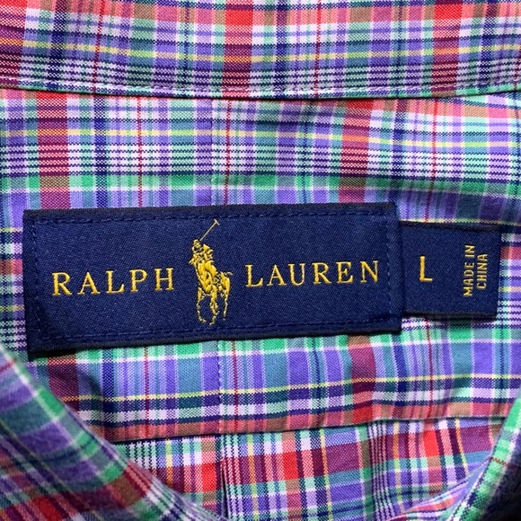 Ralph Lauren Polo Plaid Shirt - Picture 5 of 5